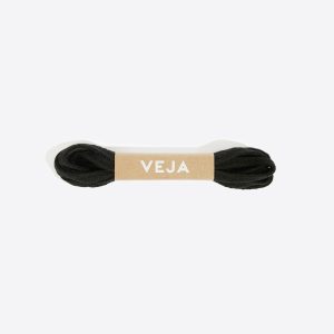 LACES ORGANIC COTTON BLACK
