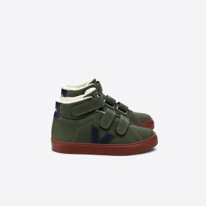 ESPLAR MID FURED SUEDE MUD NAUTICO