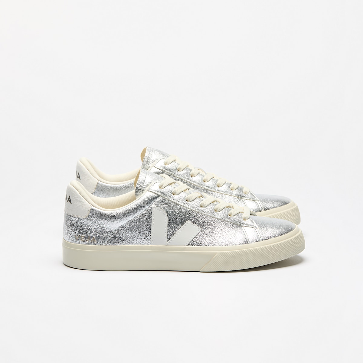 CAMPO LEATHER SILVER WHITE