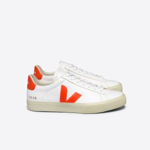 CAMPO LEATHER WHITE ORANGE FLUO
