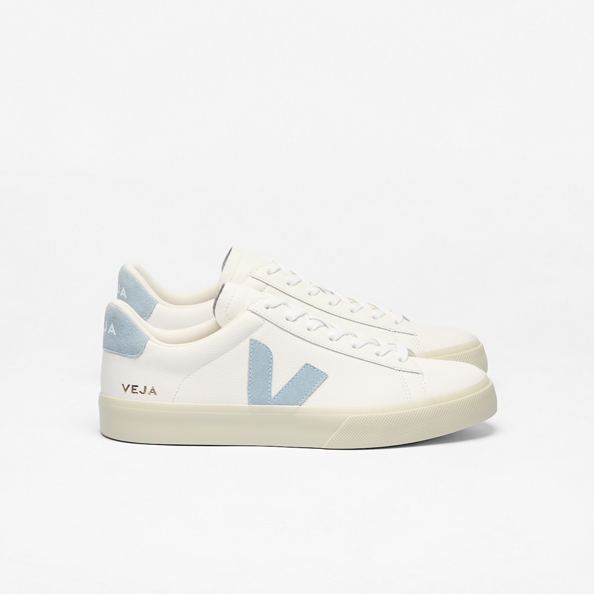 CAMPO LEATHER WHITE STEEL