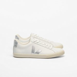 ESPLAR LEATHER WHITE SILVER