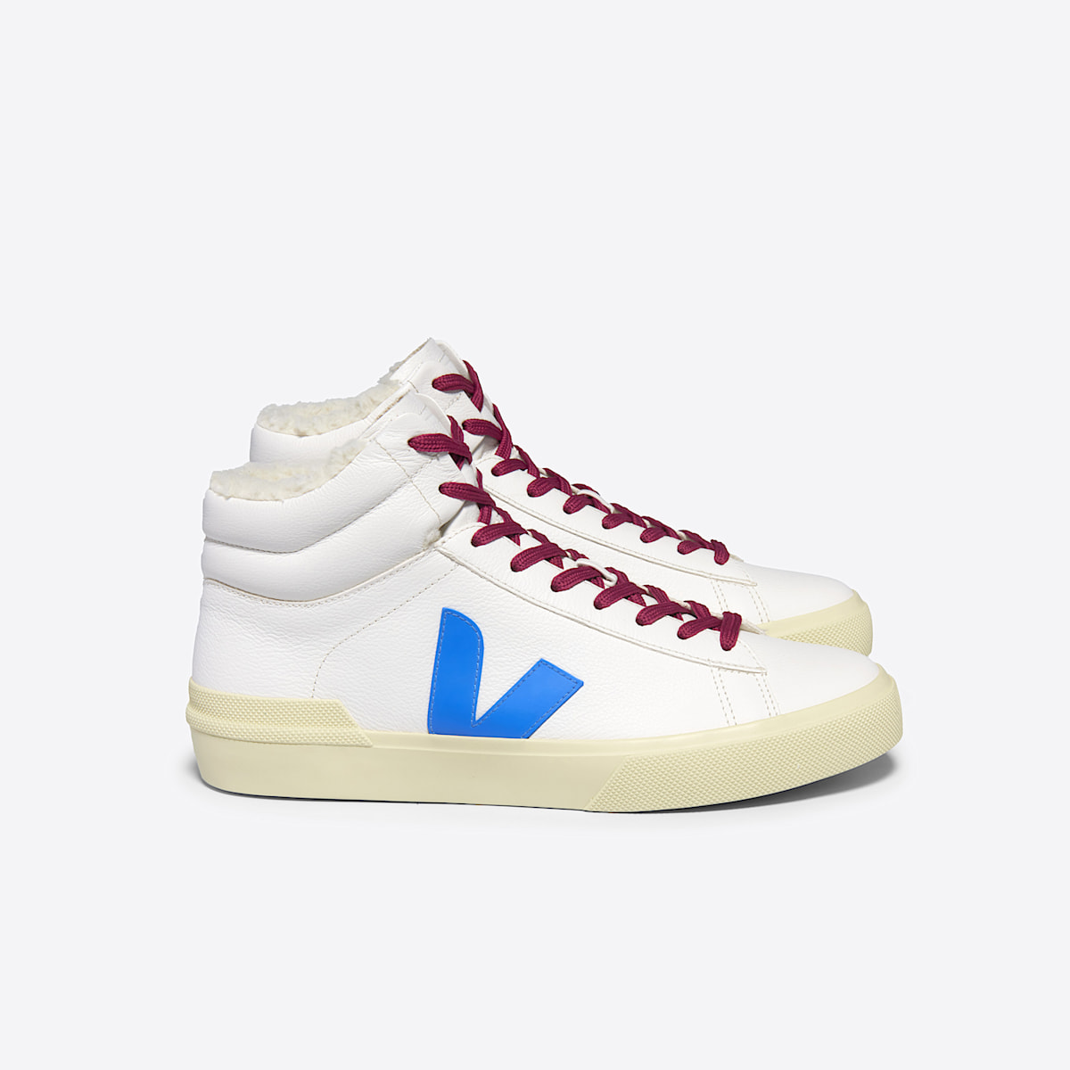 MINOTAUR FURED LEATHER WHITE EGEE