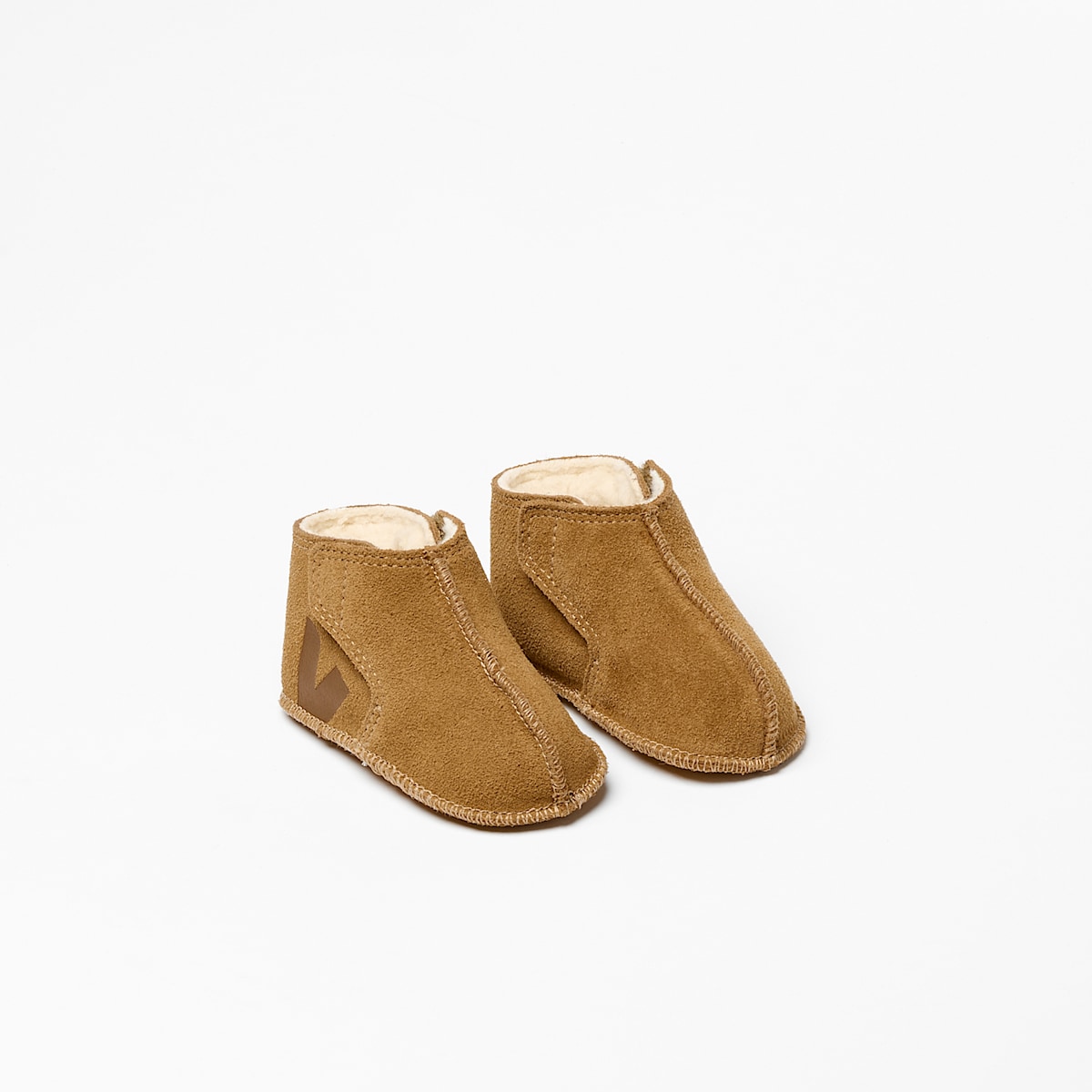 ORSO FURED SUEDE CAMEL COGNAC - Image 2