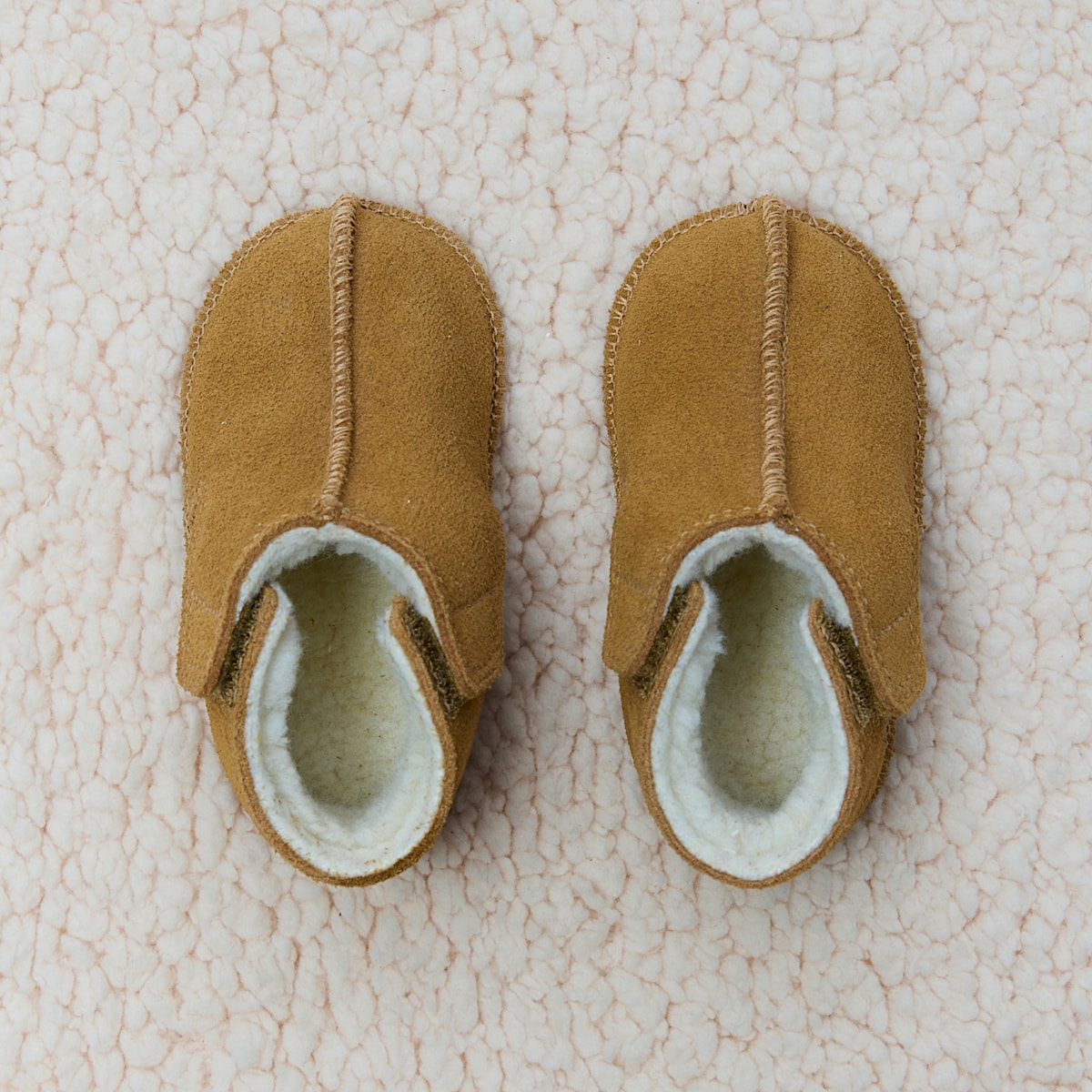 ORSO FURED SUEDE CAMEL COGNAC - Image 4