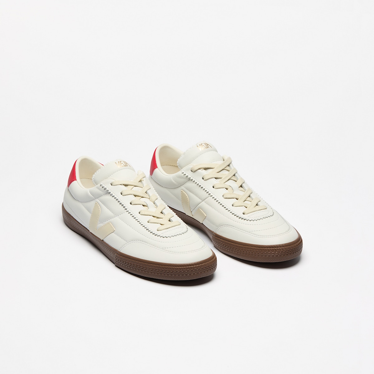 PANENKA LEATHER WHITE PIERRE PEKIN BARK - Image 2