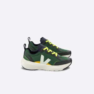 CANARY ELASTIC LACES ALVEOMESH POKER JADE