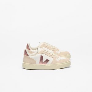 V-10 LEATHER WHITE NACRE SABLE