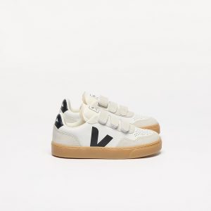 V-90 LEATHER WHITE BLACK NATURAL