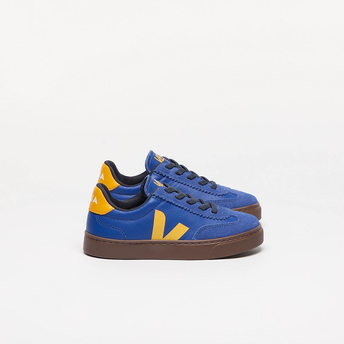 VOLLEY ELASTIC LACES LEATHER ATLANTIC OURO BARK