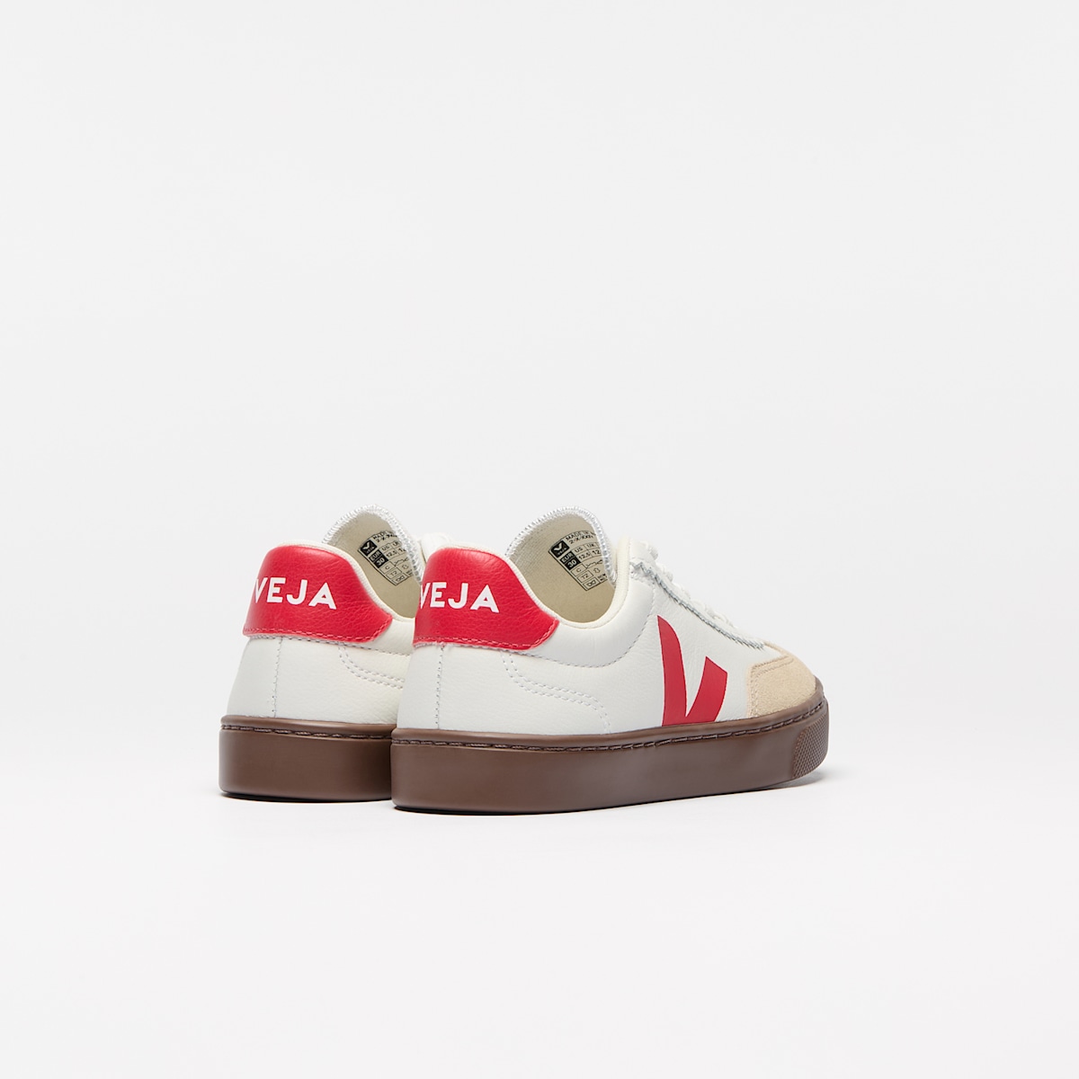 VOLLEY ELASTIC LACES LEATHER WHITE PIERRE PEKIN - Image 3
