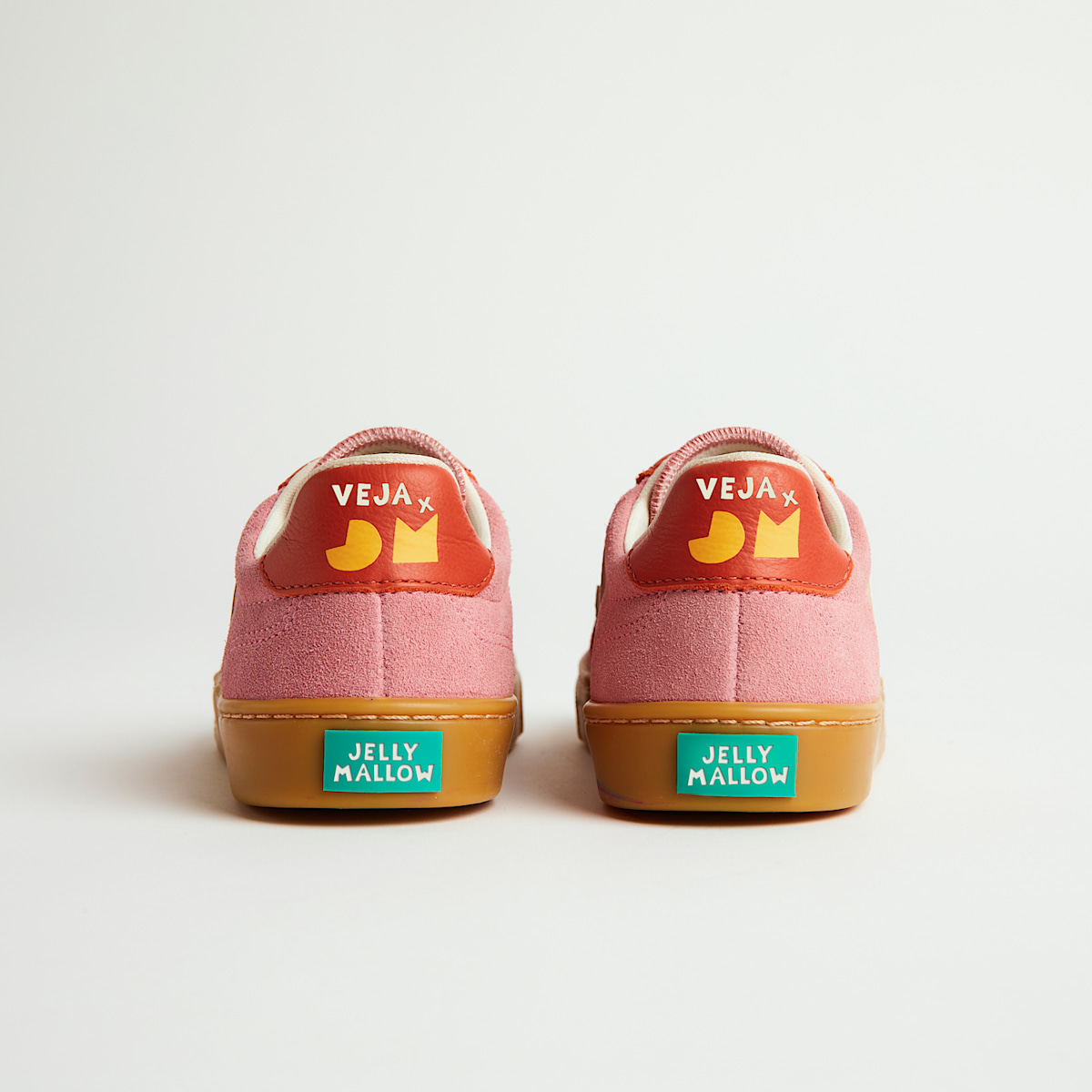VOLLEY ELASTIC LACES SUEDE VEJA X JELLY MALLOW MARY - Image 6