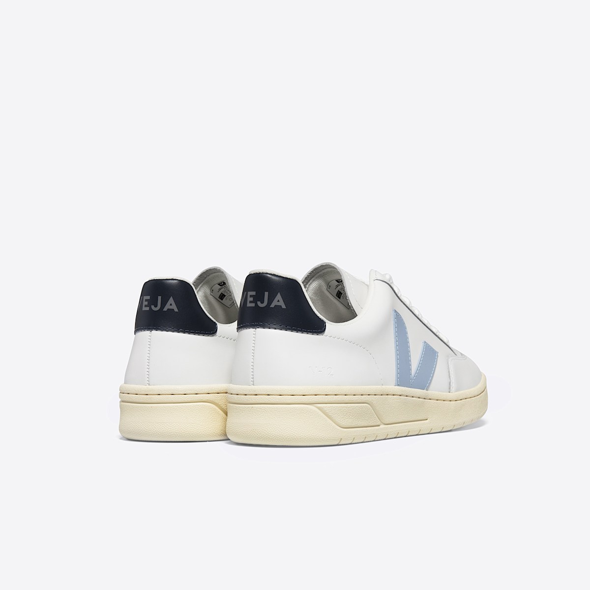V-12 LEATHER WHITE STEEL NAUTICO - Image 3