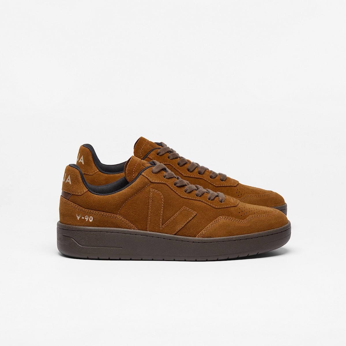 V-90 SUEDE FULL COGNAC EAGLE
