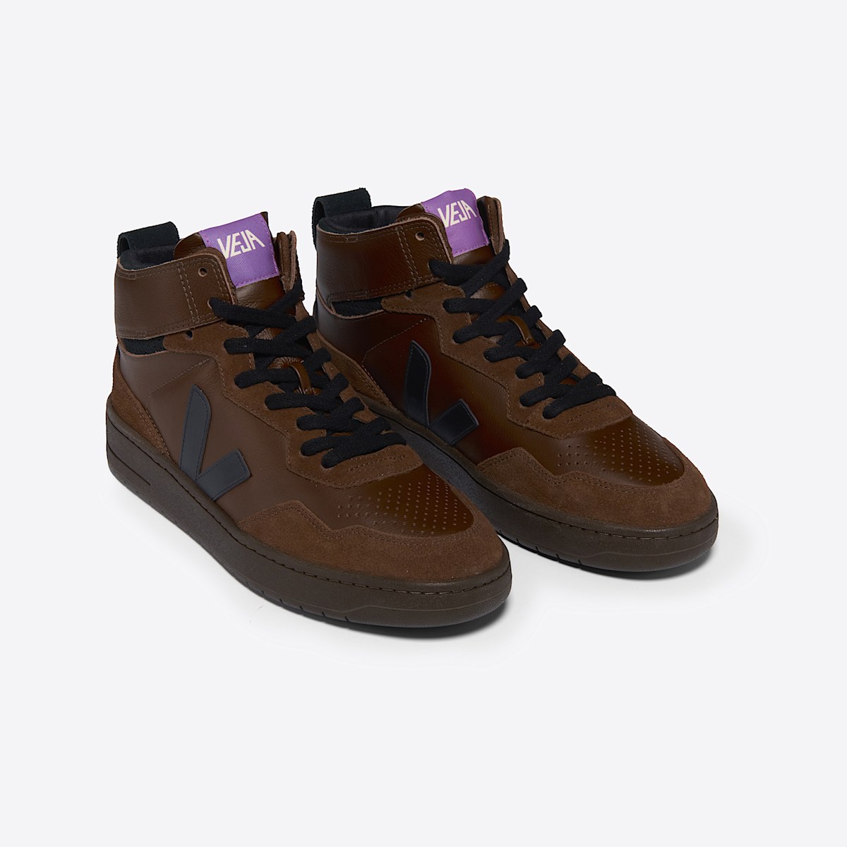 V-95 LEATHER WALNUT BLACK - Image 2
