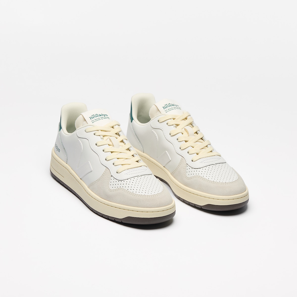V-10 LEATHER BROOKLYN WHITE BRITTANY - Image 2