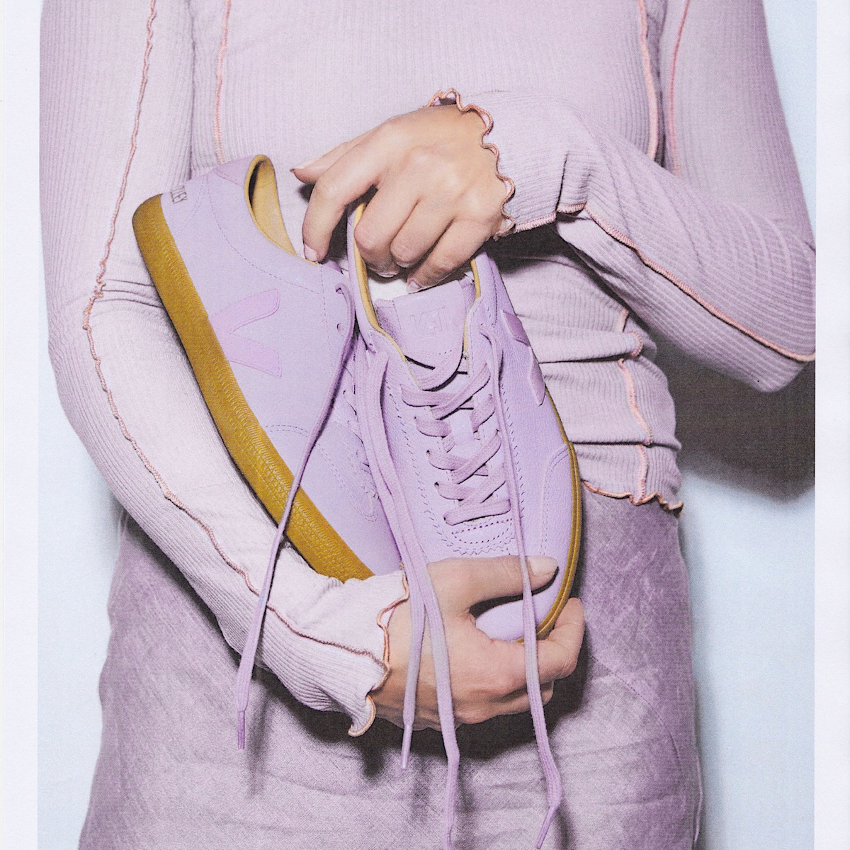 VOLLEY SIGNATURE GRAINED OILED LEATHER ORCHID - Image 5