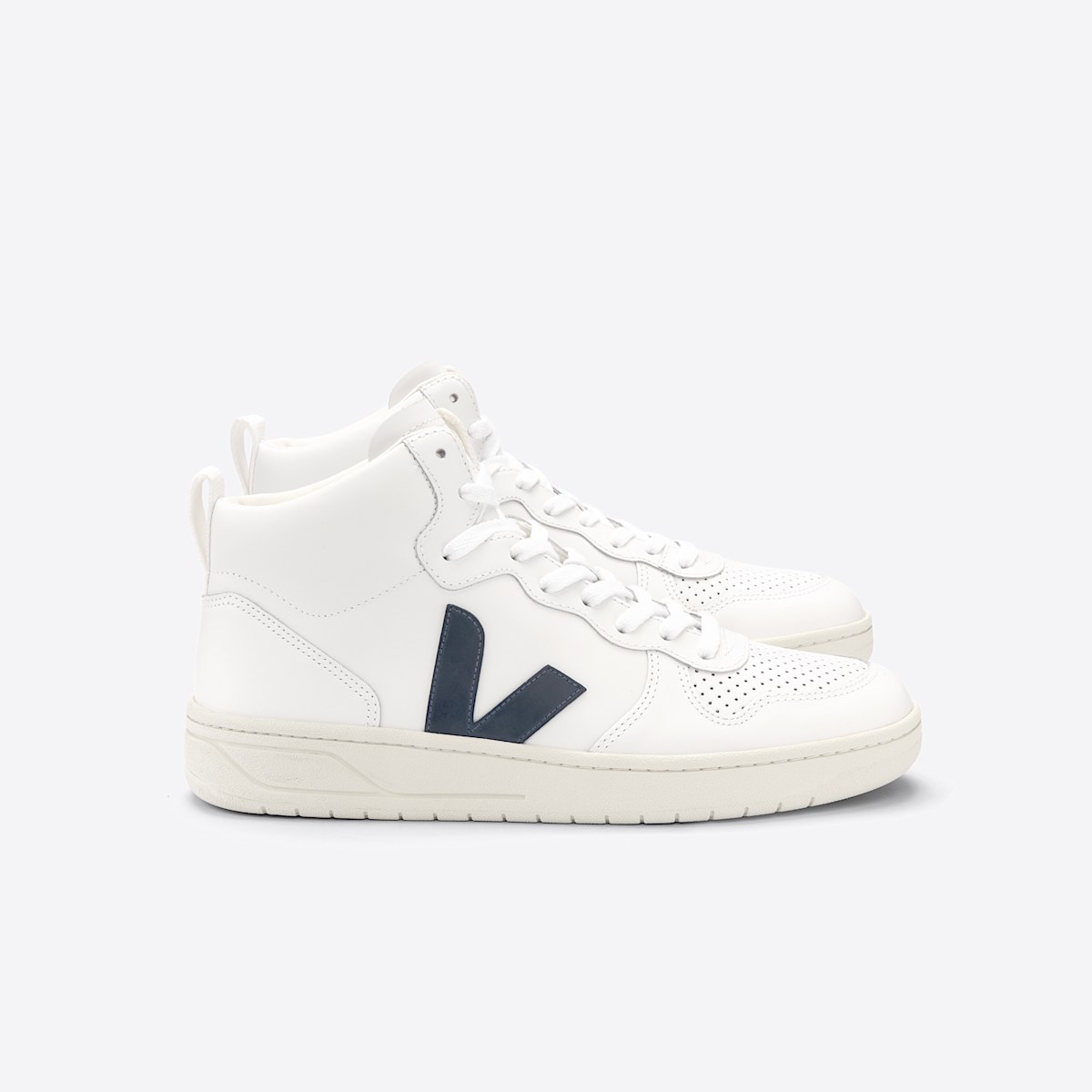 V-15 LEATHER WHITE NAUTICO